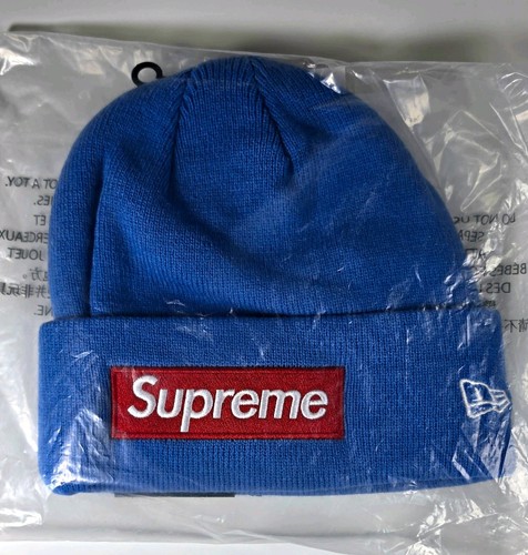 Supreme new era logo beanie - era,